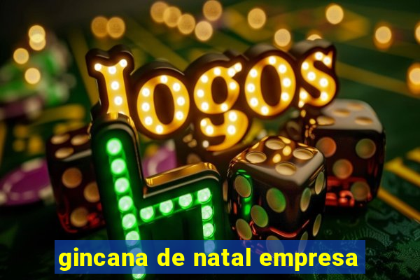 gincana de natal empresa